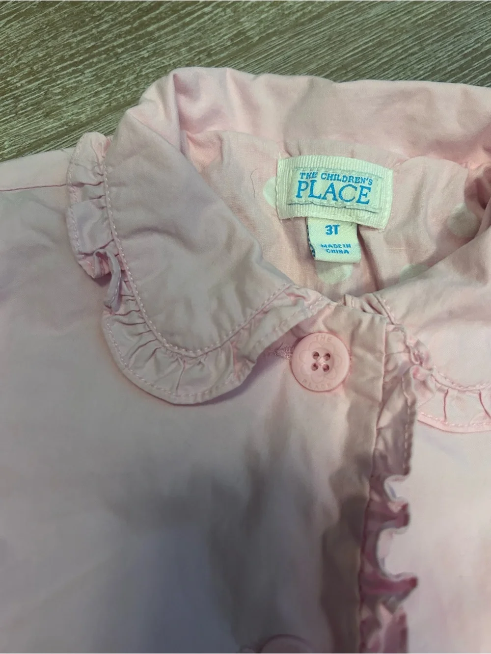 The Children’s Place Pink Ruffle-Trim Kids Jacket